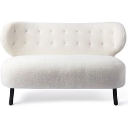 Jesper Home Bankje 'Kita' Teddy, kleur Crème