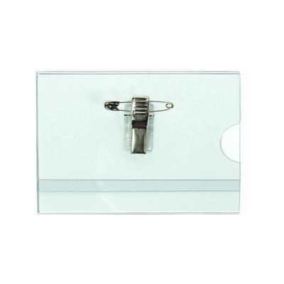 Badge Quantore met clip en speld 60x90mm | 24 stuks