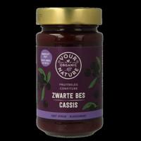 Your Organic Nature Fruit beleg zwarte bes bio 250 Gram - thumbnail