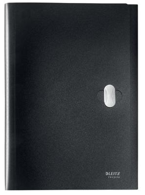 Projectmap leitz recycle a4 5-vaks pp zwart | 210 stuks Projectmap leitz recycle a4 5-vaks pp zwart | 210 stuks