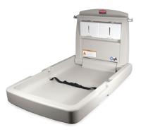 Rubbermaid Rubbermaid babyverschoontafel verticaal kunststof - grijs - thumbnail