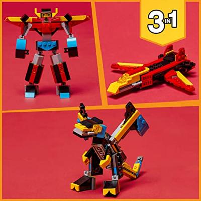 LEGO Creator 3-in-1 - Superrobot constructiespeelgoed 31124 - thumbnail