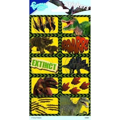 Totum Stickervel dino's