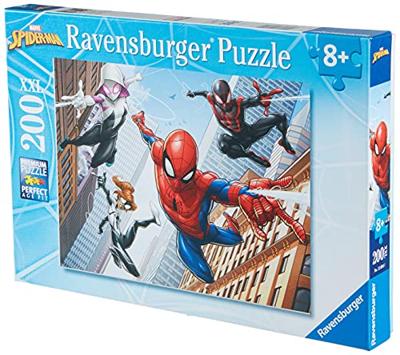 Ravensburger - spiderman - de kracht van de spin 200 stuks xxl Ravensburger - spiderman - de kracht van de spin 200 stuks xxl