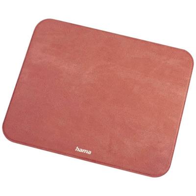 Hama Muispad Velvet Koraalrood Hama Muispad Velvet Koraalrood