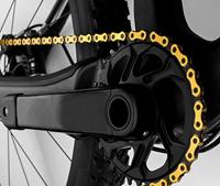 KMC X12 Ketting 12-speed 126-schakels Zwart - Goud - thumbnail