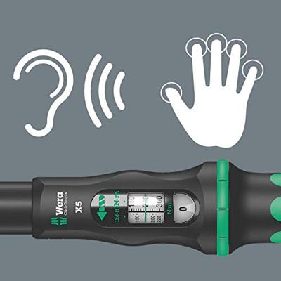 Wera Click-Torque X 6 draaimomentsleutel voor insteekgereedschappen, 14 x 18 mm, 80 - 400 Nm - 1 stuk(s) - 05075656001 - thumbnail