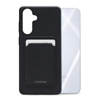 Mobilize Rubber Gelly Card Case Samsung Galaxy A16 4G/5G Matt Black - thumbnail