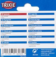Trixie speelrol hout met bel - thumbnail