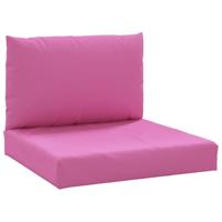 VidaXL Palletkussens 2 st oxford stof roze - thumbnail