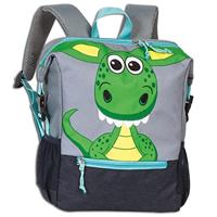 Fabrizio Rugzak, Draak - 32 x 23/36 x 10 cm - GO GREEN - thumbnail