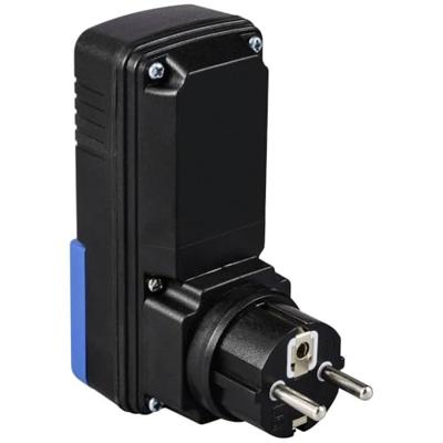 Sygonix SY-5732396 PRCD-tussenstekker 230 V/AC Zwart IP54