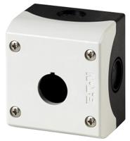 Eaton M22-I1 216535 Opbouwbehuizing 1 inbouwplaats, Voor bodembevestiging (Ø x h) 22 mm x 80 mm Antraciet 1 stuk(s) - thumbnail