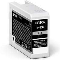 Epson Singlepack Gray T46S7 UltraChrome Pro 10 ink 25ml - thumbnail