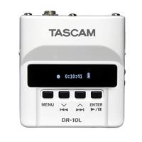 Tascam DR-10LW digitale audiorecorder en lavalier combo (wit) - thumbnail