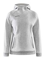 Craft 1910629 Core Soul Hood Sweatshirt W - Grey Melange - XL - thumbnail