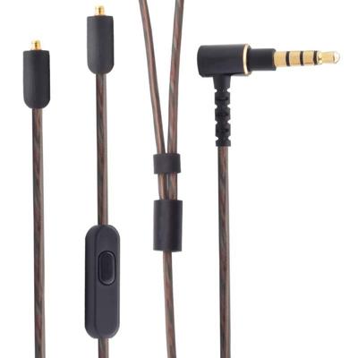 ZS0114 voor Sony XBA-N3AP / XBA-N1AP 3.5mm Mannelijk naar MMCX draadbesturing Oortelefoon Audiokabel Kabellengte: 1.2m