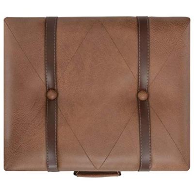 Opbergkruk 40 cm kunstleer bruin Opbergkruk 40 cm kunstleer bruin