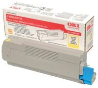 OKI Tonercartridge voor C5600/C5700, Geel - thumbnail