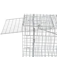 Diervriendelijke val 100 cm gegalvaniseerd - thumbnail