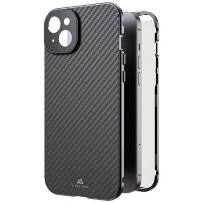Black Rock 360° Glass Cover Apple iPhone 15 Plus Carbon Inductieve lading, Stootbestendig