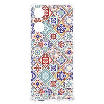 OPPO A58 | A78 5G Anti-Shock Hoesje Tiles Color OPPO A58 | A78 5G Anti-Shock Hoesje Tiles Color