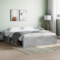 Bedframe betongrijs 160x200 cm - thumbnail
