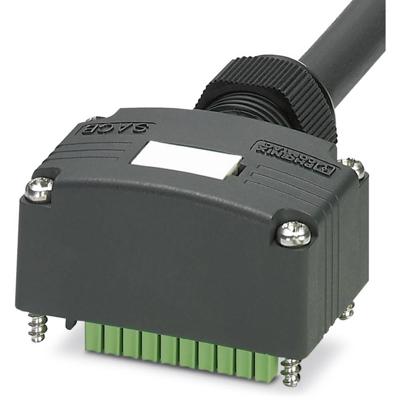 Phoenix Contact SACB-C-H180-8/ 8- 5,0PUR SCO P 1453177 Passieve sensor/actorbox Aansluitkap met toevoer 1 stuk(s)