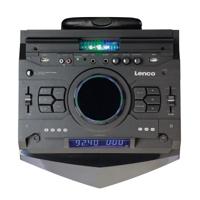 Lenco PMX-300 omroepinstallatie 250 W Trolley met PA-geluidssysteem Zwart - thumbnail