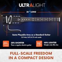 Traveler Guitar Ultra-Light Electric Matte Black met gigbag - thumbnail