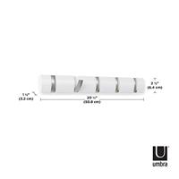 Umbra Flip 5 kapstok wit - thumbnail