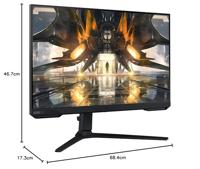 Samsung LS27AG500PPXEN Monitor Zwart - thumbnail
