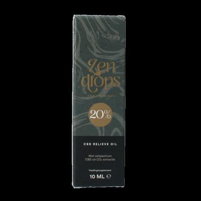 CBD relieve oil original 20% 10 Milliliter CBD relieve oil original 20% 10 Milliliter