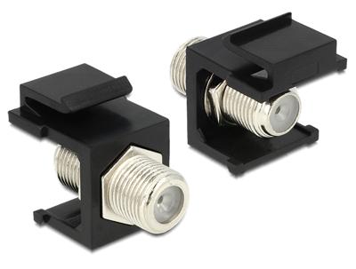 DeLOCK Keystone module F female > F female adapter