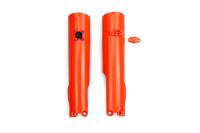 UFO PLAST voorvork bescherming fork protectors ufo ktm orange - thumbnail