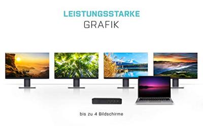 i-tec USB-C Quattro 4K Dock 85W