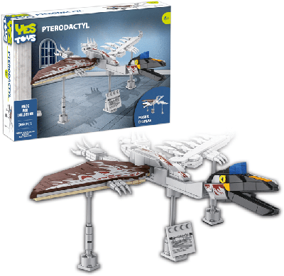 Oku Yestoys pterodactyl fosiel 389 onderdelen Oku Yestoys pterodactyl fosiel 389 onderdelen
