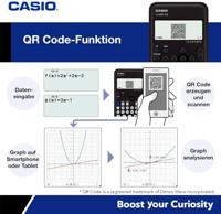 Casio FX-810DE CW Technische rekenmachine Zwart Aantal displayposities: 17 werkt op batterijen, werkt op zonne-energie (b x h x d) 77 x 10.7 x 162 mm - thumbnail