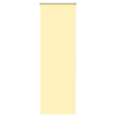VidaXL Rolgordijn 45x150 cm verduisterend rood stofbreedte 40,7cm geel