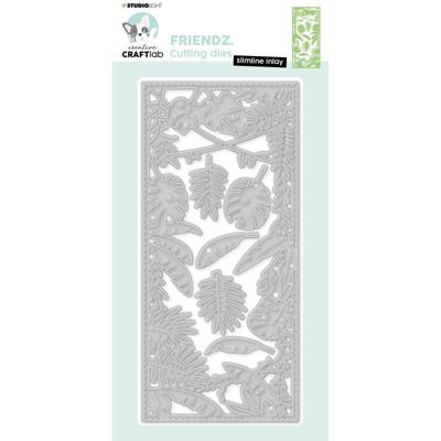 Creative Craftlab • friendz cutting die slimline tropical leaves