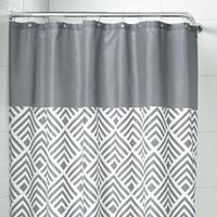 Douchegordijn Sealskin Angoli Polyester 180x200 Grijs - thumbnail