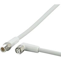 ifm Electronic EVF149 Verbindingskabel Aantal polen (sensoren): 3, 3 Stekker, recht, Bus, haaks 0.6 m 1 stuk(s) - thumbnail
