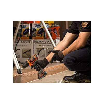 BLACK+DECKER BDCDD12 10.8V 1.5Ah Schroefboormachine | 1x 10.8V 1.5Ah accu + 200 mA lader - BDCDD12-QW BLACK+DECKER BDCDD12 10.8V 1.5Ah Schroefboormachine | 1x 10.8V 1.5Ah accu + 200 mA lader - BDCDD12-QW