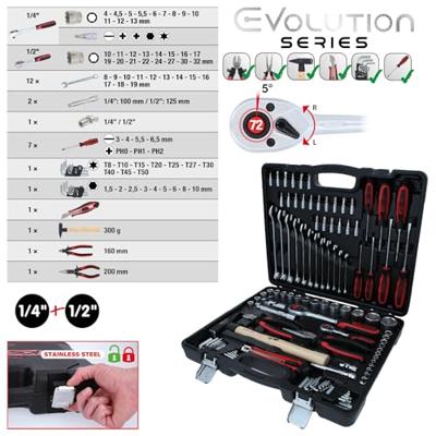 KS Tools 917.0797 917.0797 Gereedschapsset Universeel Incl. koffer 97-delig