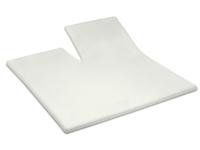 Hoeslaken satijn topmatras enkele split | 160x210 | totaalBED | - thumbnail