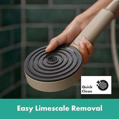 Hansgrohe Pulsify Planet Edition staafhanddouche 100 3jet EcoSmart+ Select, Zand (gerecycled) Hansgrohe Pulsify Planet Edition staafhanddouche 100 3jet EcoSmart+ Select, Zand (gerecycled)