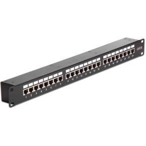Delock 43295 19-inch koppelpatchpaneel 24 poorten Cat.6 Delock 43295 19-inch koppelpatchpaneel 24 poorten Cat.6