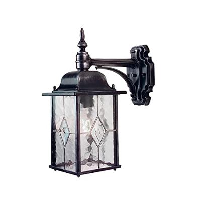Franssen Klassieke buitenlampWexford Down zwart zilver - 2081