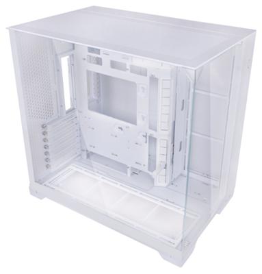 Lian Li Lian Li O11 Vision Compact, Midi-Tower, E-ATX, Tempered Glass - weiß Midi-tower PC-behuizing, Gaming-behuizing, Behuizing Wit Lian Li Lian Li O11 Vision Compact, Midi-Tower, E-ATX, Tempered Glass - weiß Midi-tower PC-behuizing, Gaming-behuizing, Behuizing Wit
