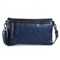 Genicci Schoudertasje / Portemonnee Cher Navy Blauw - thumbnail